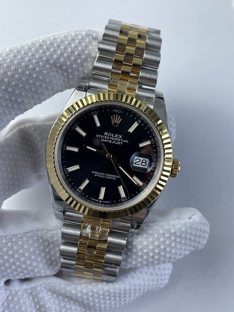 (준비완료/특급배송)NO.2291/VS공장 롤렉스 데이저스트 41미리 콤비 블랙