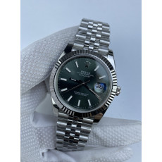 (준비완료/특급배송)NO.2901/롤렉스 데이저스트 41 민트그린 바 인덱스 126334 QP공장