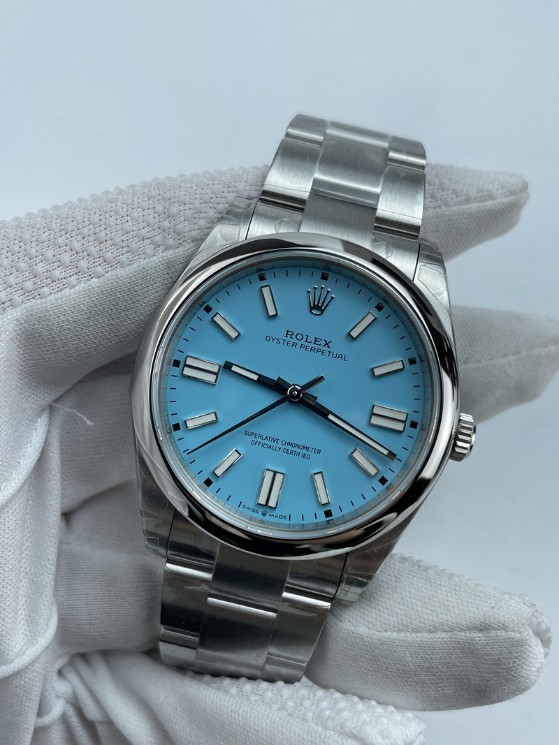 (준비완료/특급배송)NO.3558/VS공장 롤렉스 오이스터퍼페츄얼 더콰이즈블루 다이얼 41미리